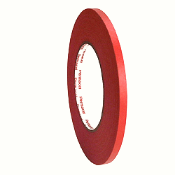 Paper Tape 1/4"X60yds Red