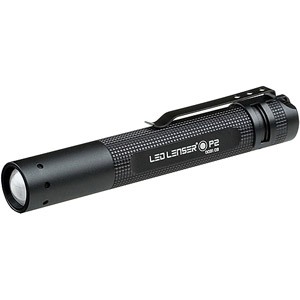 LED Lenser Flashlight P2 W/Holder #880046