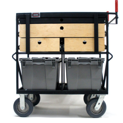 Custom On Set Cart 2 Crate W/Drawers
