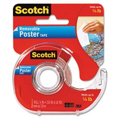 Scotch Double Face Poster Tape 3/4"x150"